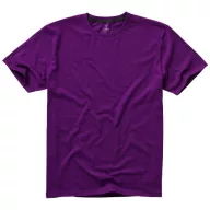   Nanaimo short sleeve men's t-shirt, Male, Single Jersey knit of 100% ringspun combed Cotton, Plum, XL