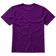   Nanaimo short sleeve men's t-shirt, Male, Single Jersey knit of 100% ringspun combed Cotton, Plum, XL