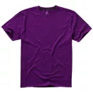 Nanaimo short sleeve men's t-shirt, Male, Single Jersey knit of 100% ringspun combed Cotton, Plum, XXL