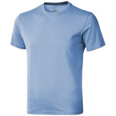   Nanaimo short sleeve men's t-shirt, Male, Single Jersey knit of 100% ringspun combed Cotton, Light blue, XS