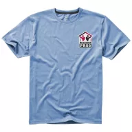   Nanaimo short sleeve men's t-shirt, Male, Single Jersey knit of 100% ringspun combed Cotton, Light blue, XS