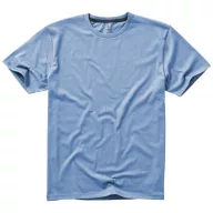   Nanaimo short sleeve men's t-shirt, Male, Single Jersey knit of 100% ringspun combed Cotton, Light blue, XS