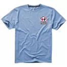 Nanaimo short sleeve men's t-shirt, Male, Single Jersey knit of 100% ringspun combed Cotton, Light blue, M