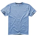 Nanaimo short sleeve men's t-shirt, Male, Single Jersey knit of 100% ringspun combed Cotton, Light blue, M
