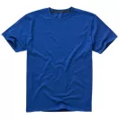 Nanaimo short sleeve men's t-shirt, Male, Single Jersey knit of 100% ringspun combed Cotton, Blue, S