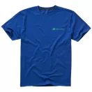 Nanaimo short sleeve men's t-shirt, Male, Single Jersey knit of 100% ringspun combed Cotton, Blue, L