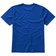   Nanaimo short sleeve men's t-shirt, Male, Single Jersey knit of 100% ringspun combed Cotton, Blue, XL