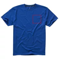   Nanaimo short sleeve men's t-shirt, Male, Single Jersey knit of 100% ringspun combed Cotton, Blue, XL