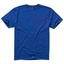 Nanaimo short sleeve men's t-shirt, Male, Single Jersey knit of 100% ringspun combed Cotton, Blue, XXL