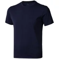   Nanaimo short sleeve men's t-shirt, Male, Single Jersey knit of 100% ringspun combed Cotton, Navy, S