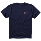 Nanaimo short sleeve men's t-shirt, Male, Single Jersey knit of 100% ringspun combed Cotton, Navy, S