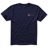   Nanaimo short sleeve men's t-shirt, Male, Single Jersey knit of 100% ringspun combed Cotton, Navy, S