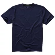   Nanaimo short sleeve men's t-shirt, Male, Single Jersey knit of 100% ringspun combed Cotton, Navy, S