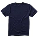Nanaimo short sleeve men's t-shirt, Male, Single Jersey knit of 100% ringspun combed Cotton, Navy, M