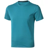   Nanaimo short sleeve men's t-shirt, Male, Single Jersey knit of 100% ringspun combed Cotton, Aqua, XS