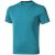 Nanaimo short sleeve men's t-shirt, Male, Single Jersey knit of 100% ringspun combed Cotton, Aqua, XS