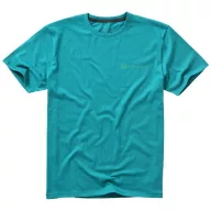   Nanaimo short sleeve men's t-shirt, Male, Single Jersey knit of 100% ringspun combed Cotton, Aqua, XS