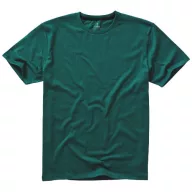   Nanaimo short sleeve men's t-shirt, Male, Single Jersey knit of 100% ringspun combed Cotton, Forest green, S