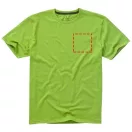 Nanaimo short sleeve men's t-shirt, Male, Single Jersey knit of 100% ringspun combed Cotton, Apple Green, S