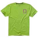 Nanaimo short sleeve men's t-shirt, Male, Single Jersey knit of 100% ringspun combed Cotton, Apple Green, L