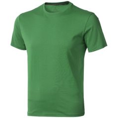   Nanaimo short sleeve men's t-shirt, Male, Single Jersey knit of 100% ringspun combed Cotton, Fern green  , S