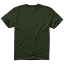 Nanaimo short sleeve men's t-shirt, Male, Single Jersey knit of 100% ringspun combed Cotton, Army Green, XXL