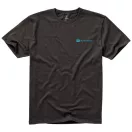 Nanaimo short sleeve men's t-shirt, Male, Single Jersey knit of 100% ringspun combed Cotton, Anthracite, XS
