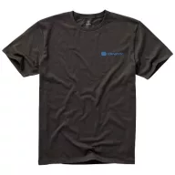   Nanaimo short sleeve men's t-shirt, Male, Single Jersey knit of 100% ringspun combed Cotton, Anthracite, M
