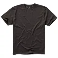  Nanaimo short sleeve men's t-shirt, Male, Single Jersey knit of 100% ringspun combed Cotton, Anthracite, L