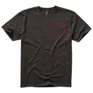 Nanaimo short sleeve men's t-shirt, Male, Single Jersey knit of 100% ringspun combed Cotton, Anthracite, L
