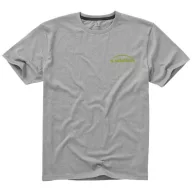   Nanaimo short sleeve men's t-shirt, Male, Single Jersey knit of 100% ringspun combed Cotton, Grey melange, XS