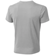   Nanaimo short sleeve men's t-shirt, Male, Single Jersey knit of 100% ringspun combed Cotton, Grey melange, XS