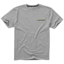 Nanaimo short sleeve men's t-shirt, Male, Single Jersey knit of 100% ringspun combed Cotton, Grey melange, S