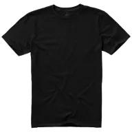   Nanaimo short sleeve men's t-shirt, Male, Single Jersey knit of 100% ringspun combed Cotton, solid black, XS