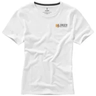   Nanaimo short sleeve women's T-shirt, Female, Single Jersey knit of 100% ringspun combed Cotton, White, XS
