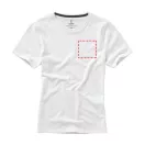 Nanaimo short sleeve women's T-shirt, Female, Single Jersey knit of 100% ringspun combed Cotton, White, M