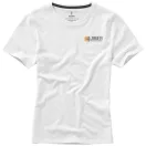 Nanaimo short sleeve women's T-shirt, Female, Single Jersey knit of 100% ringspun combed Cotton, White, L
