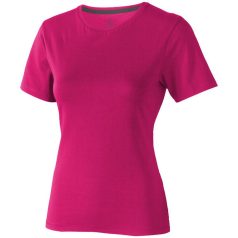   Nanaimo short sleeve women's T-shirt, Female, Single Jersey knit of 100% ringspun combed Cotton, Pink, S