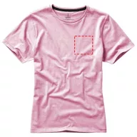   Nanaimo short sleeve women's T-shirt, Female, Single Jersey knit of 100% ringspun combed Cotton, Light pink, M