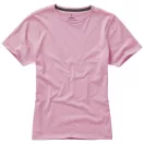Nanaimo short sleeve women's T-shirt, Female, Single Jersey knit of 100% ringspun combed Cotton, Light pink, L