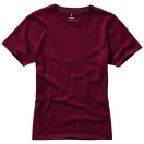 Nanaimo short sleeve women's T-shirt, Female, Single Jersey knit of 100% ringspun combed Cotton, Burgundy, XXL