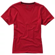   Nanaimo short sleeve women's T-shirt, Female, Single Jersey knit of 100% ringspun combed Cotton, Red, XS