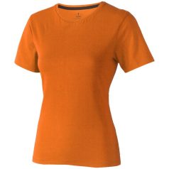   Nanaimo short sleeve women's T-shirt, Female, Single Jersey knit of 100% ringspun combed Cotton, Orange, M