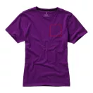 Nanaimo short sleeve women's T-shirt, Female, Single Jersey knit of 100% ringspun combed Cotton, Plum, XL