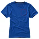 Nanaimo short sleeve women's T-shirt, Female, Single Jersey knit of 100% ringspun combed Cotton, Blue, L