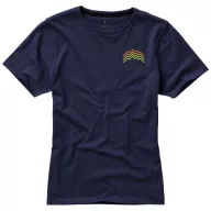   Nanaimo short sleeve women's T-shirt, Female, Single Jersey knit of 100% ringspun combed Cotton, Navy, S