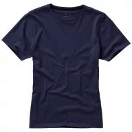   Nanaimo short sleeve women's T-shirt, Female, Single Jersey knit of 100% ringspun combed Cotton, Navy, S