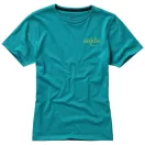 Nanaimo short sleeve women's T-shirt, Female, Single Jersey knit of 100% ringspun combed Cotton, Aqua, L