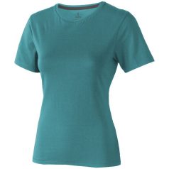   Nanaimo short sleeve women's T-shirt, Female, Single Jersey knit of 100% ringspun combed Cotton, Aqua, XL