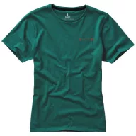   Nanaimo short sleeve women's T-shirt, Female, Single Jersey knit of 100% ringspun combed Cotton, Forest green, S
